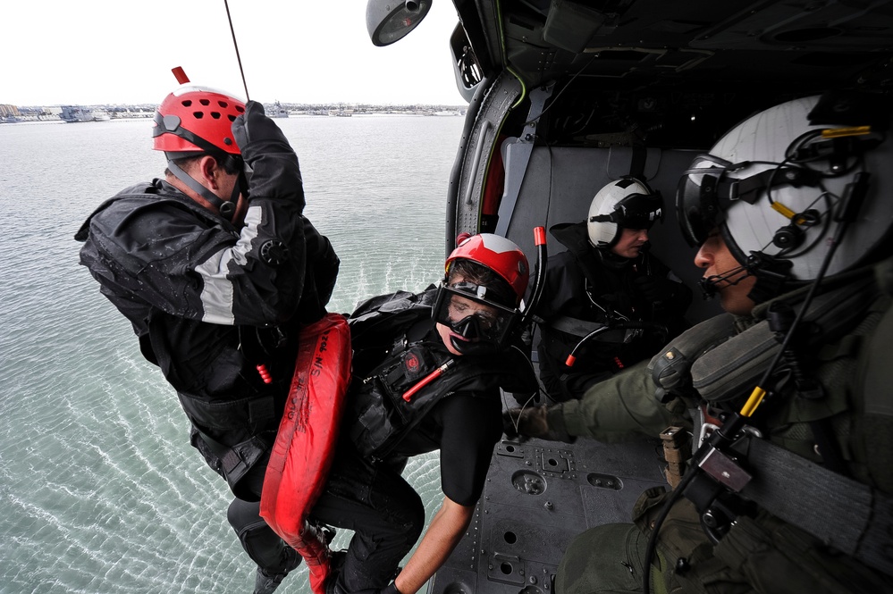 Navy Search and Rescue Training