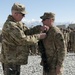 Spc. Zachary Eason awarded the Purple Heart