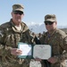 Spc. Zachary Eason awarded the Purple Heart