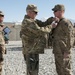 Spc. William Chandler awarded the Purple Heart