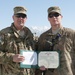 Spc. William Chandler awarded the Purple Heart