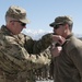 Cpl. Roger Brown awarded the Purple Heart
