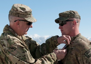 Spc. Sheldon Post awarded the Purple Heart