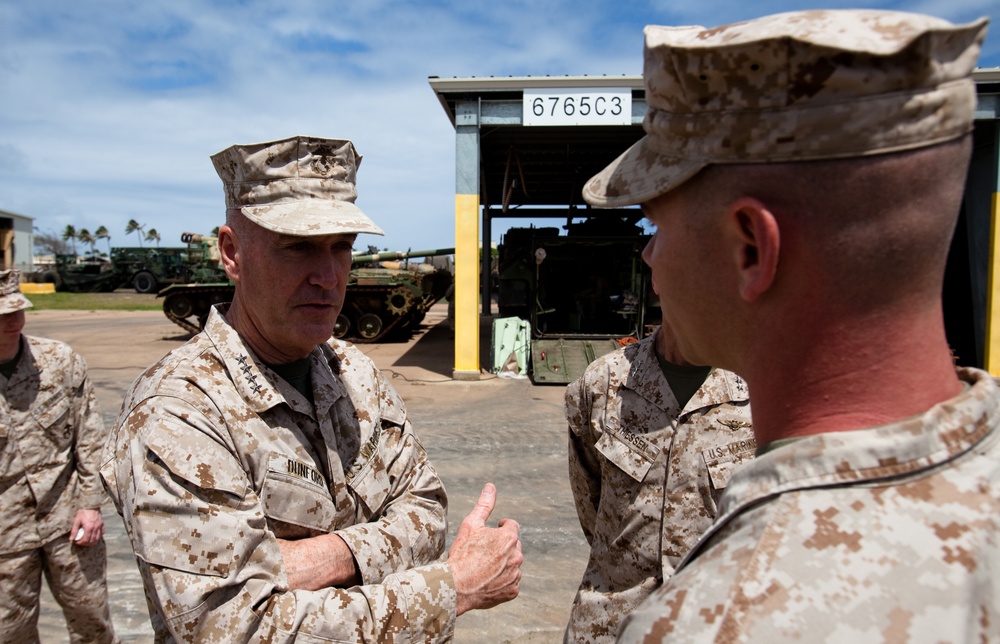 Assistant Commandant visits MCBH, CAC