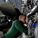 USS Carl Vinson conducts maintenance