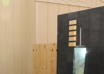 Memorial to fallen soldiers dedicated