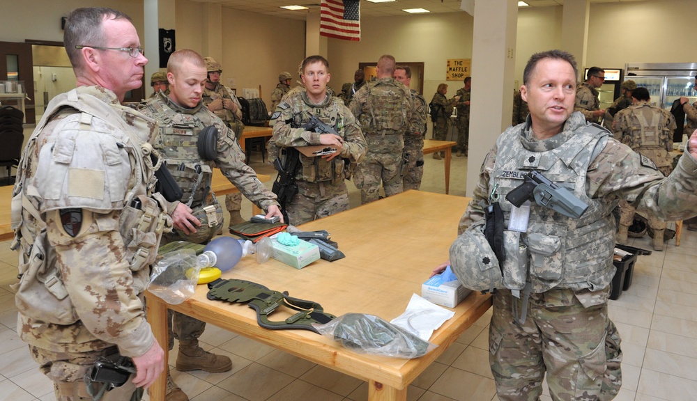 MASCAL training for US and Canadian service members