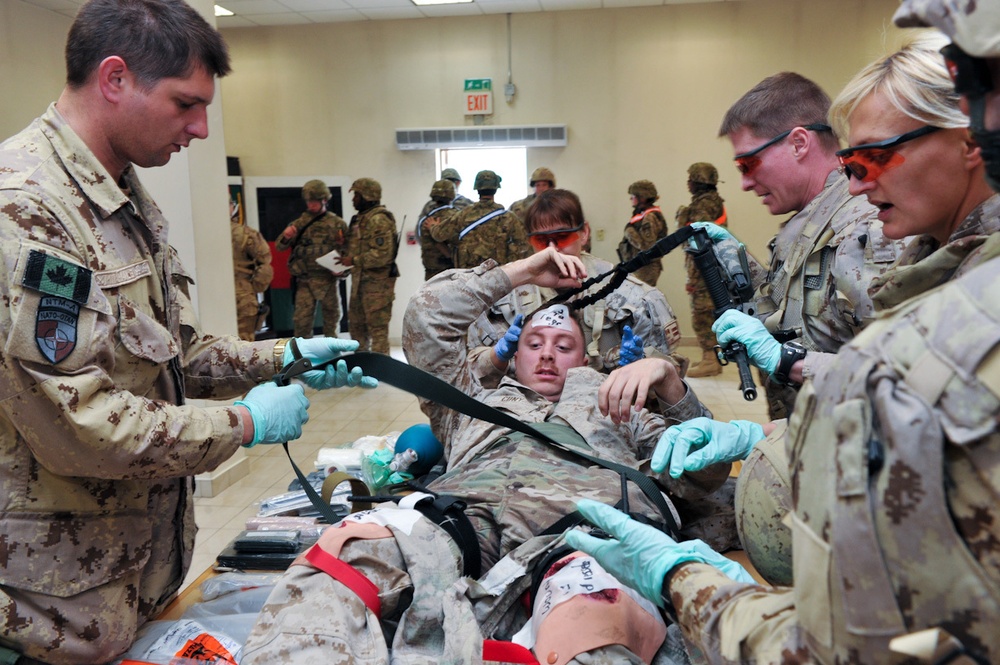 MASCAL training for US and Canadian service members