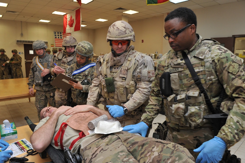 MASCAL training for US and Canadian service members