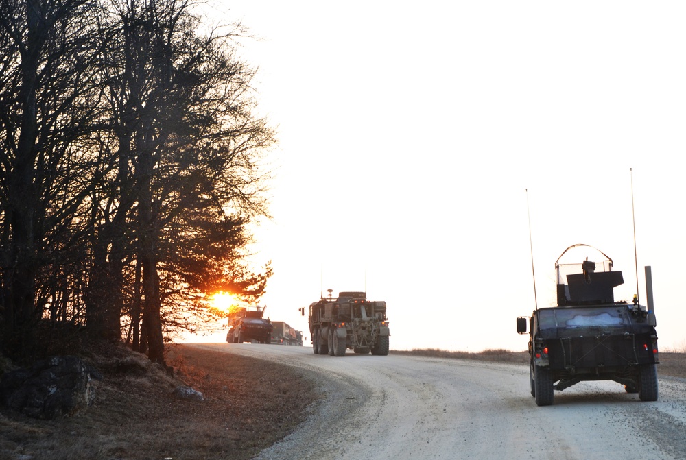 173rd Airborne Brigade Combat Team, mission rehearsal exercise