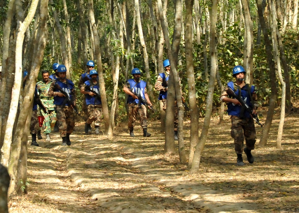 Exercise Shanti Doot-3 trains troops in peace-keeping skills