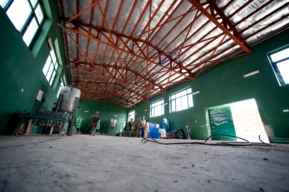 Agricultural processing plant