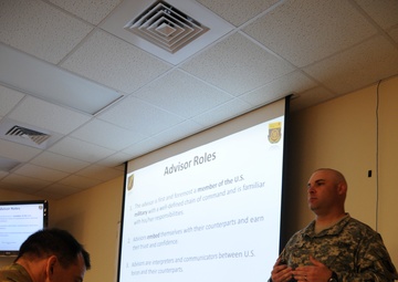 Advisory Academy prepares mentors to improve ANSF capabilities