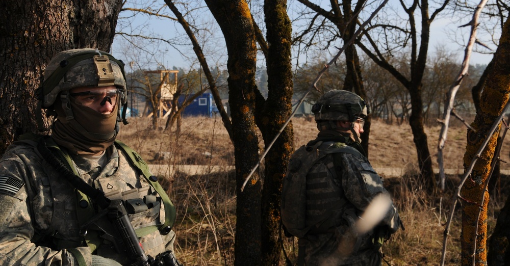 173rd Airborne Brigade Combat Team mission rehearsal exercise