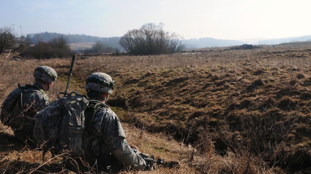 173rd Airborne Brigade Combat Team mission rehearsal exercise