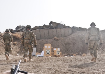 Baker Company of Task Force Gold Geronimo making their mark in Rahman Kheyl