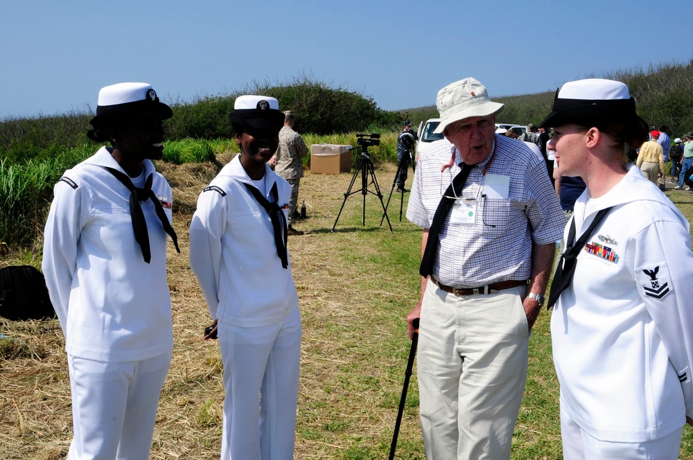 Veterans return to sacred ground