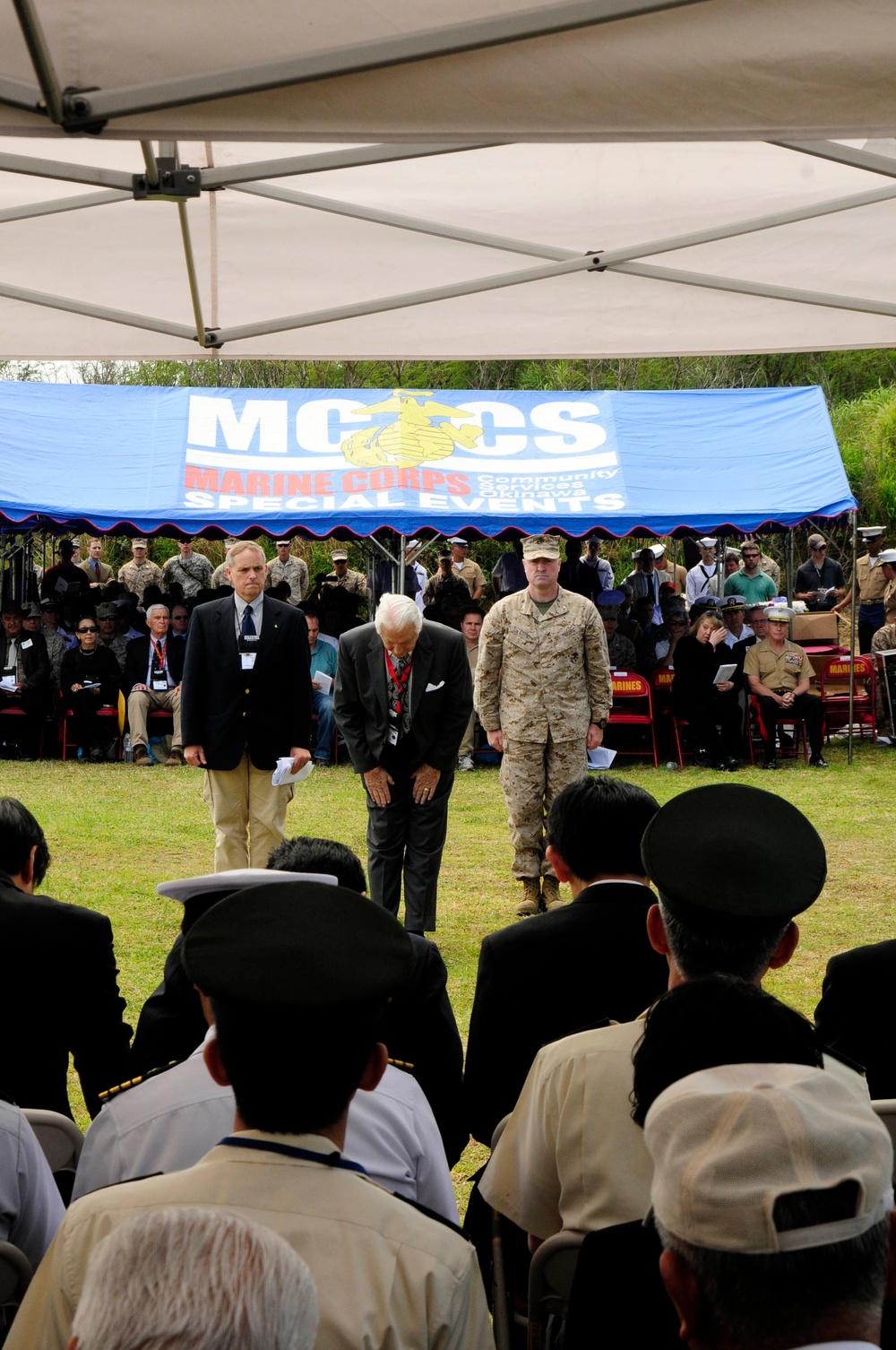 Veterans return to sacred ground