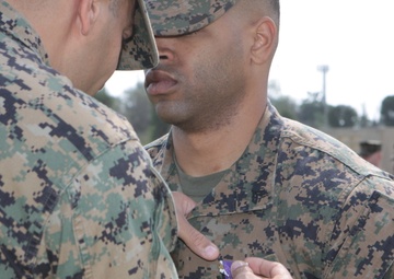 Sacramento native receives Purple Heart