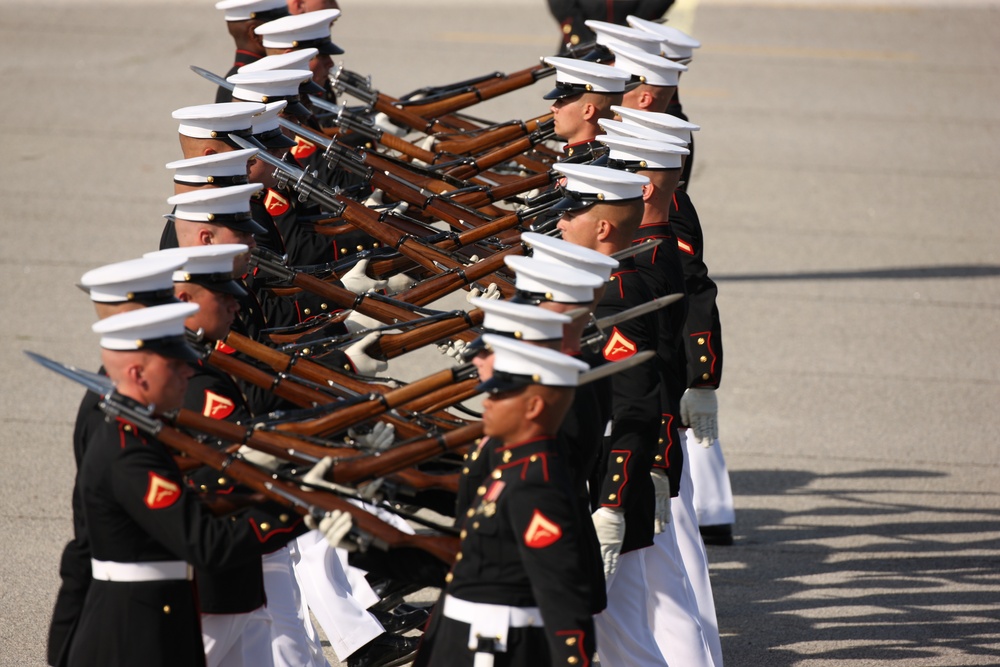 Battle Colors Detachment Marine Corps Recruit Depot Parris Island performance