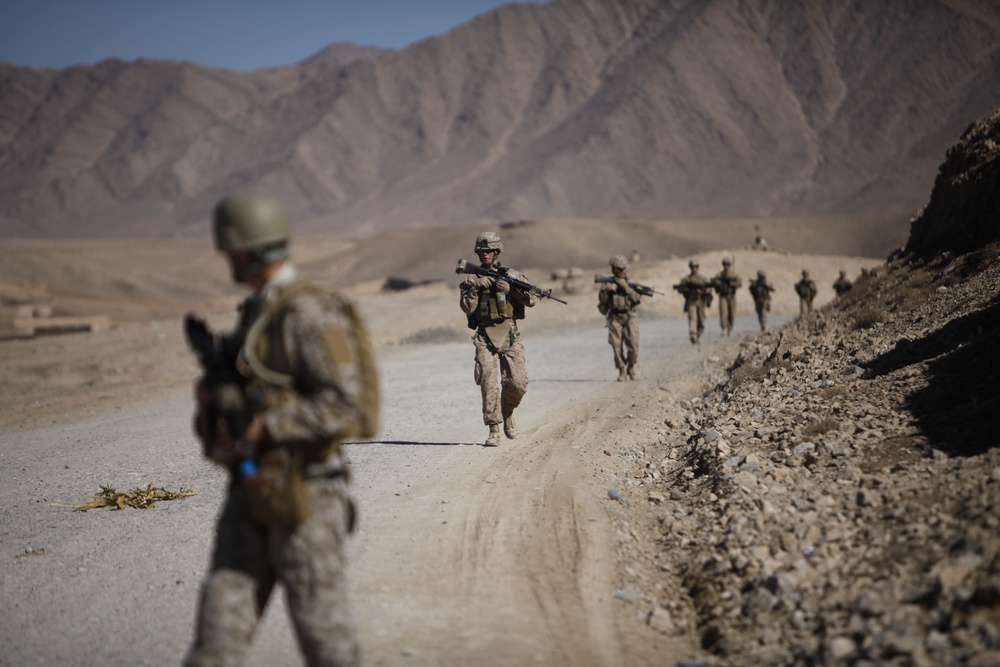 Patrol in Kajaki