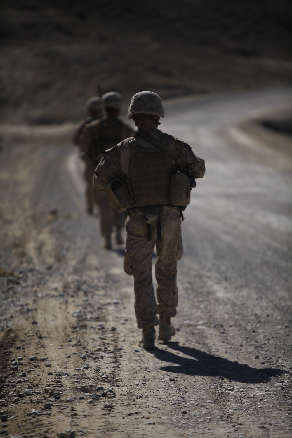 Patrol in Kajaki