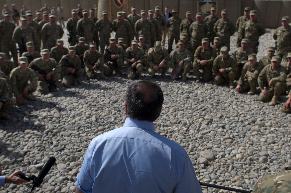 Panetta in Afghanistan