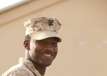 Los Angeles corpsman takes care of Marines in Afghanistan