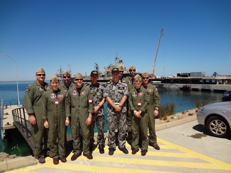 ‘War Eagles’ team up with Australian armed forces for bilateral training