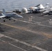 USS Abraham Lincoln flight deck action