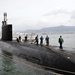 USS North Carolina in Japan