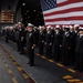 Burial at sea aboard USS Enterprise