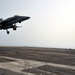 F/A-18F Super Hornet prepares to land aboard USS Abraham Lincoln