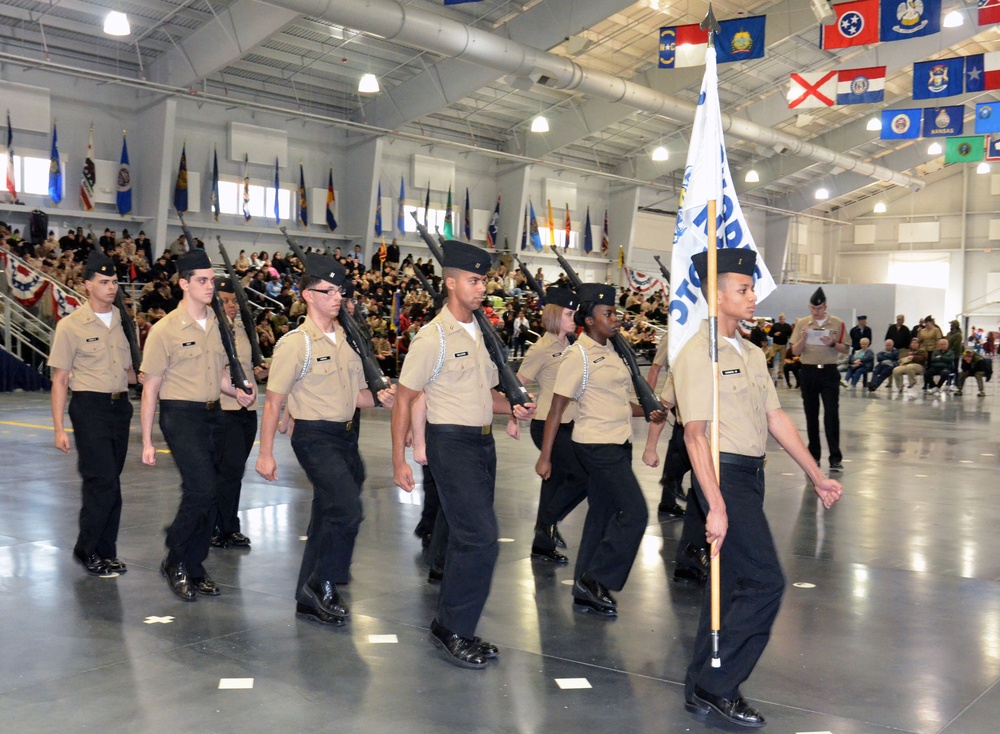 Navy Junior ROTC competition