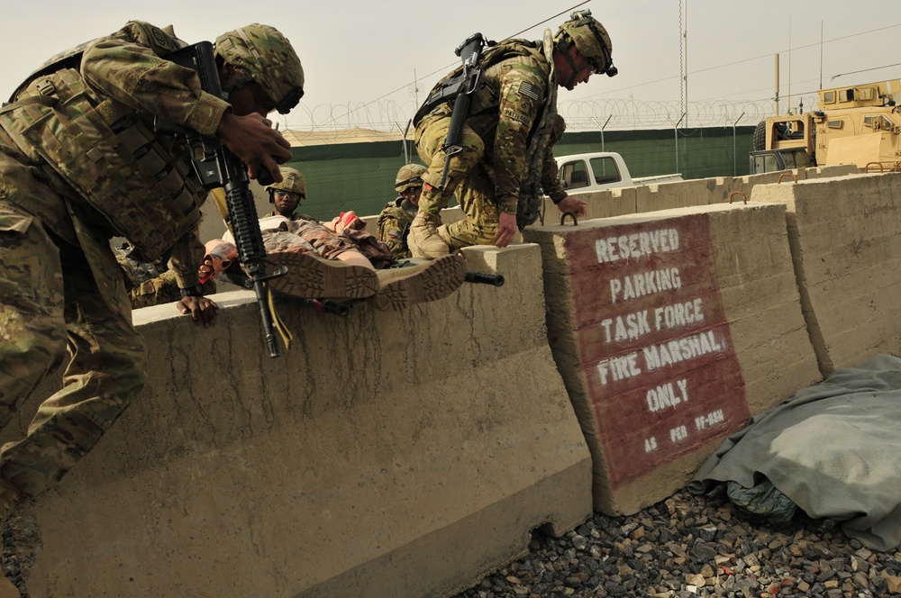 25th Combat Aviation Brigade soldiers participate in CLS course in Afghanistan