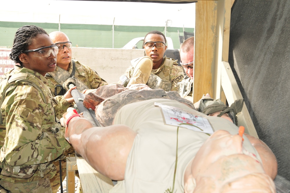 25th Combat Aviation Brigade soldiers participate in CLS course in Afghanistan
