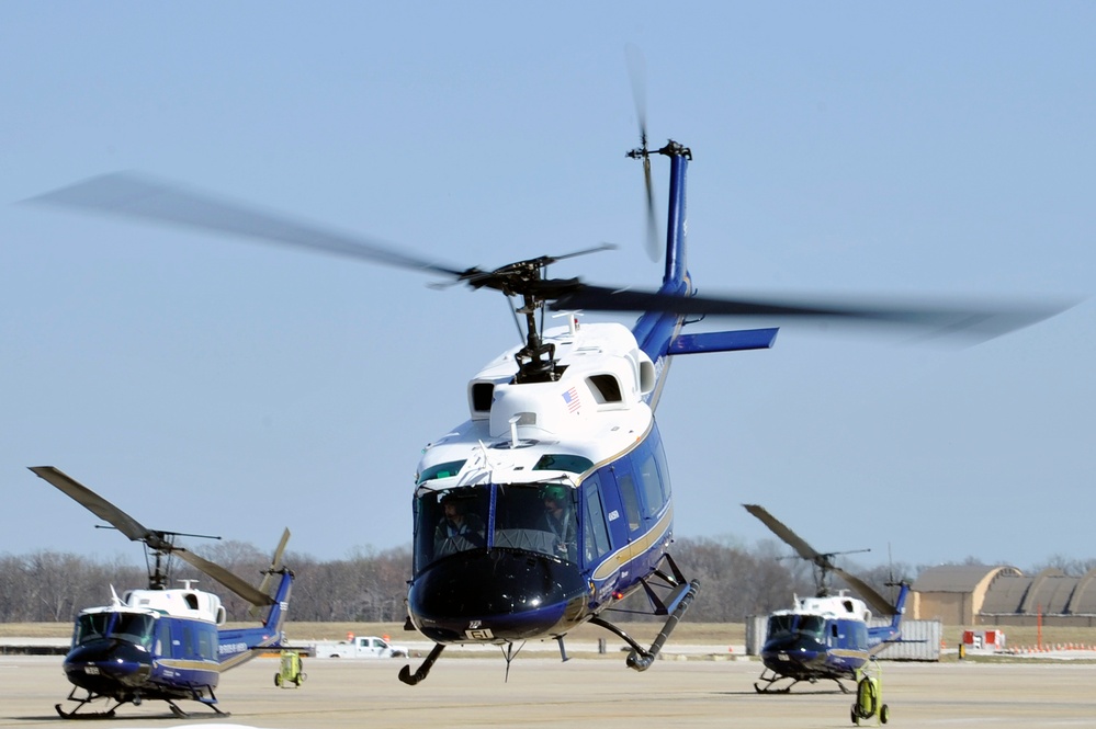 UH-1N Iroquois helicopter