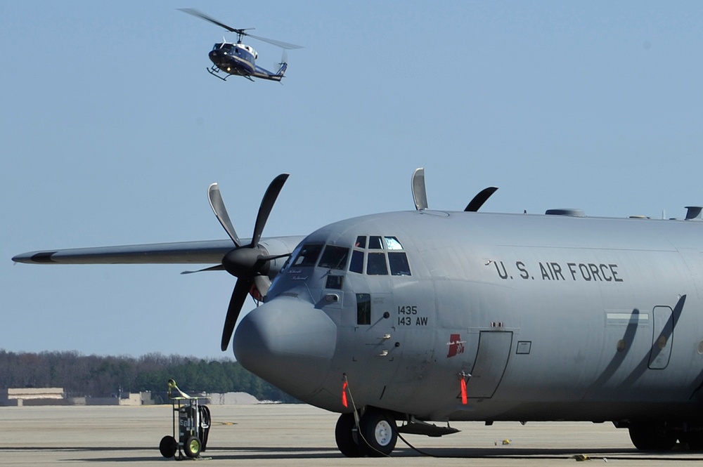 UH-1N Iroquois helicopter