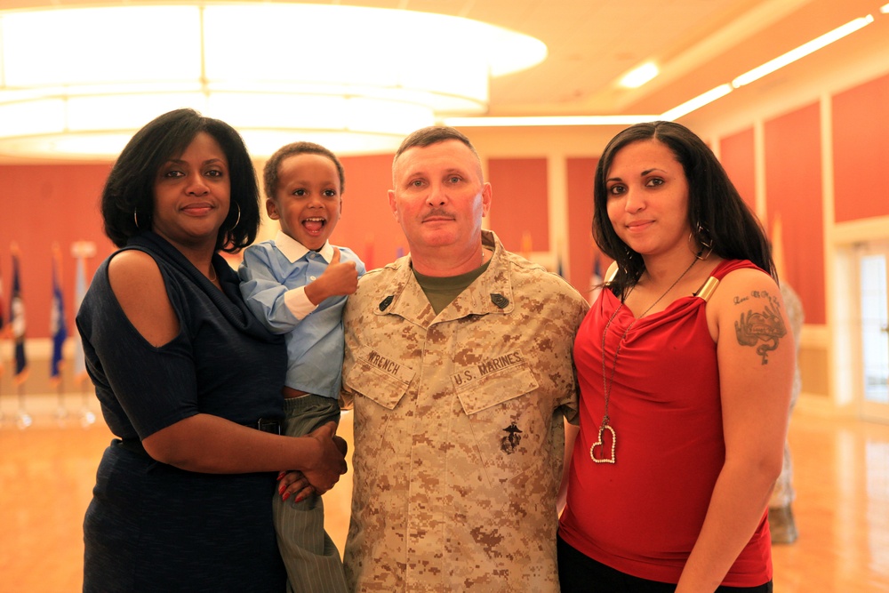 Survival, celebration: Sergeant major retires