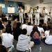 US 7th Fleet Band performs for students