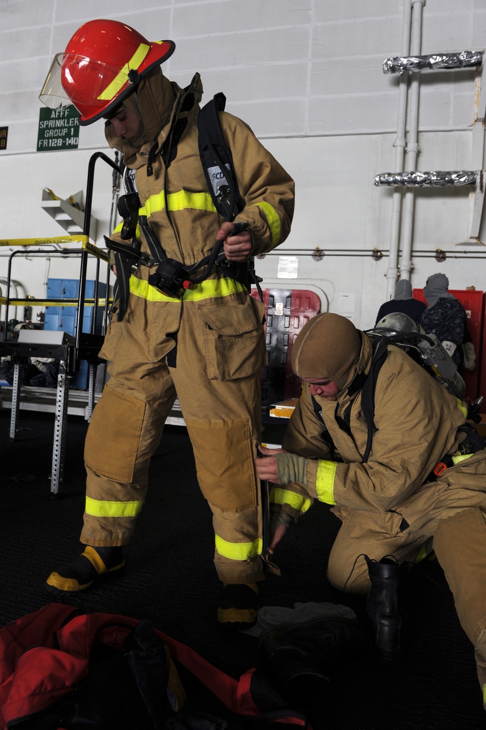 DVIDS - Images - General quarters drill aboard USS George H.W. Bush ...