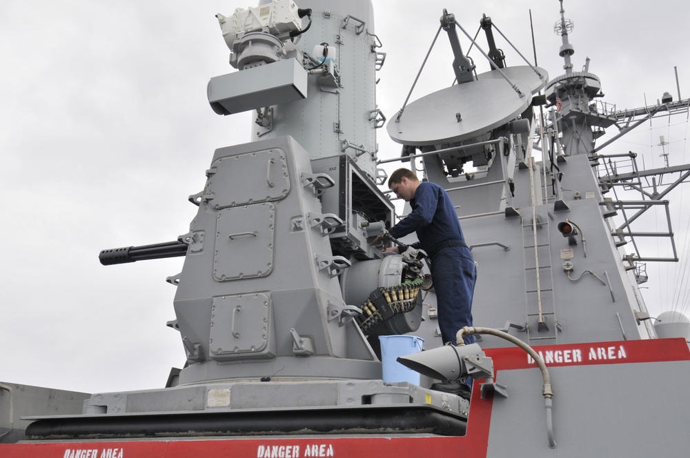 USS Forrest Sherman action