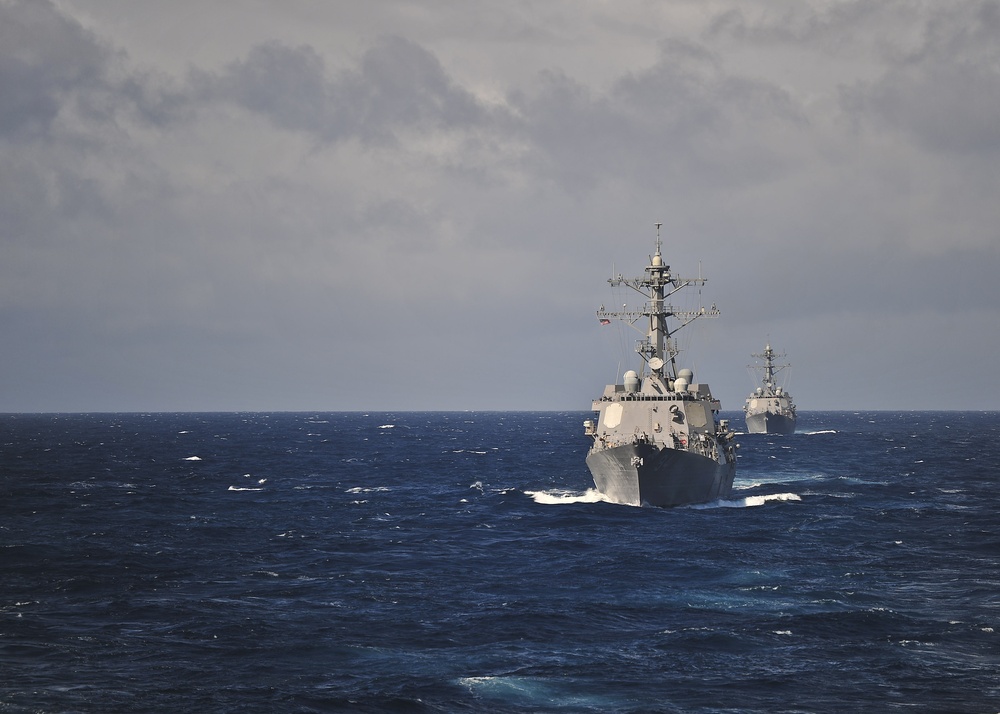 US 6th Fleet in the Atlantic