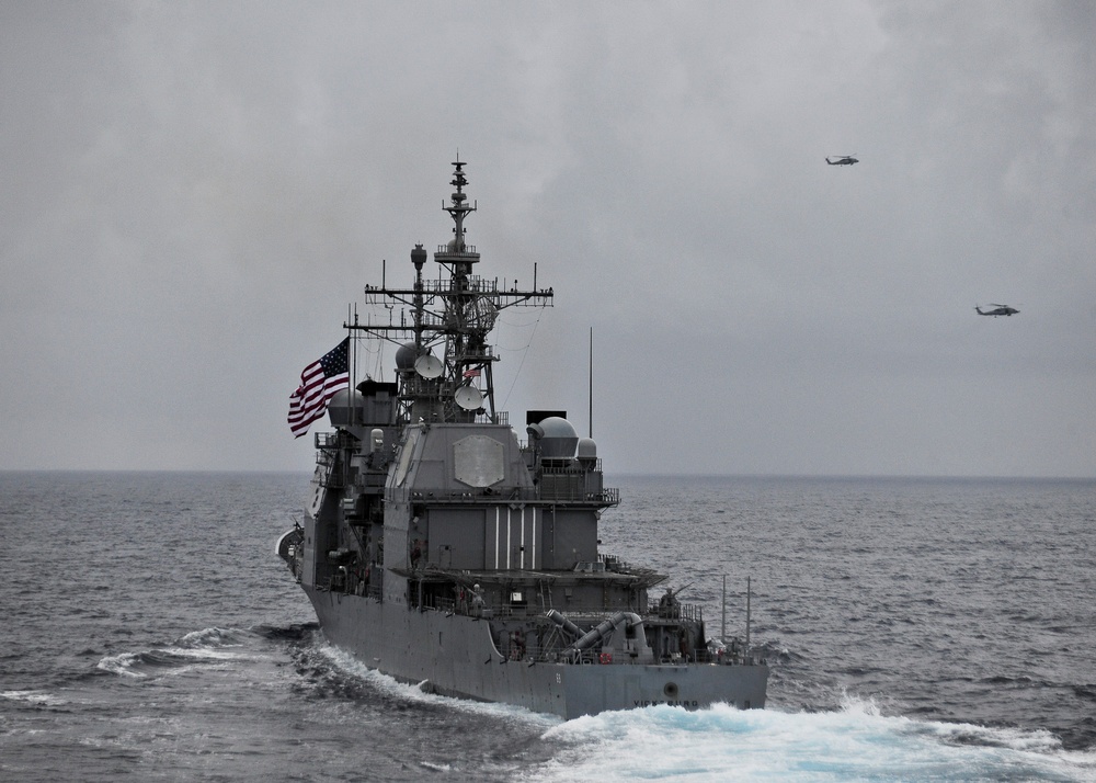 US 6th Fleet in the Atlantic