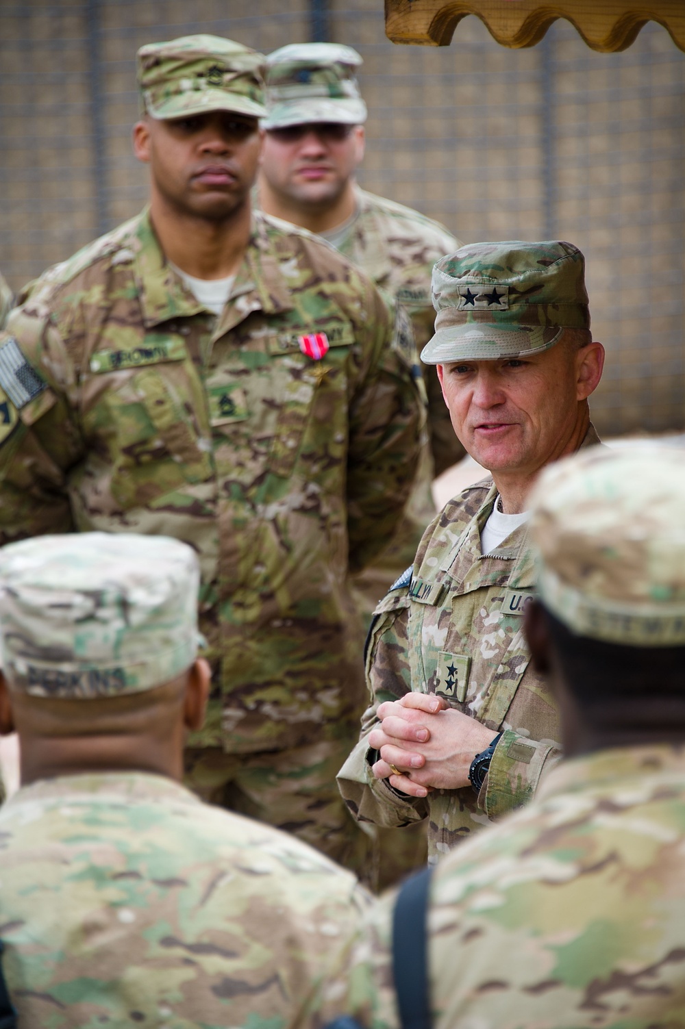 First Team commander visits air cavalry troopers in northern Afghanistan