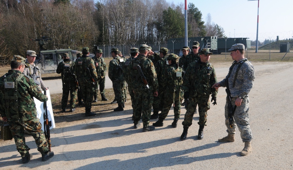 173rd Airborne Brigade Combat Team mission rehearsal exercise