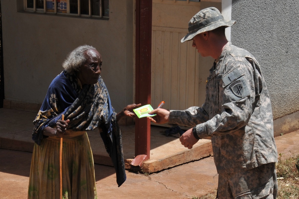 CJTF-HOA participates in operation: MASH in Ethiopia