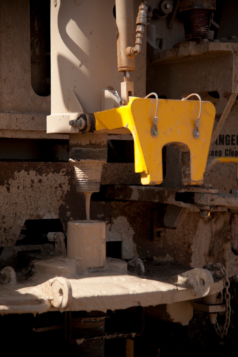 US Army National Guard conducts water drilling tests at Camp Lemonnier