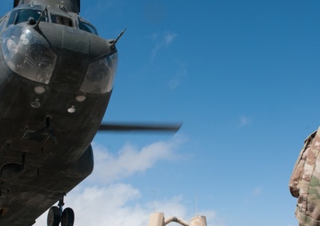 Sling load operations in southern Afghanistan