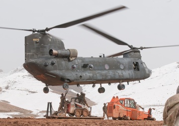 Sling load operations in southern Afghanistan